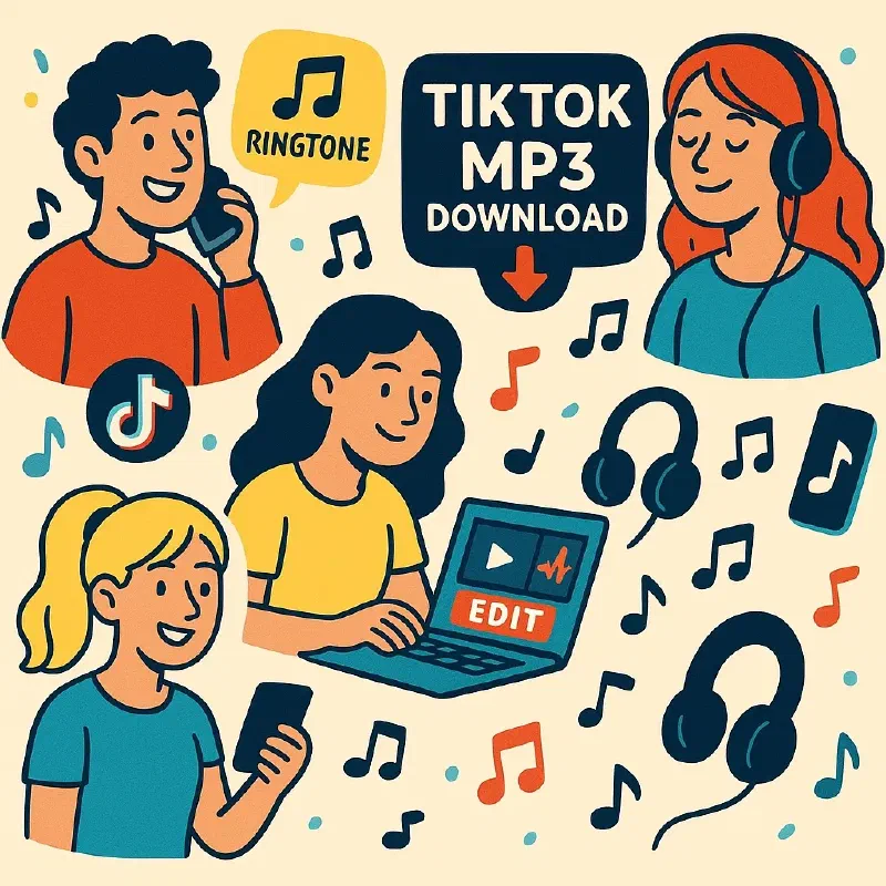Menunjukkan mengapa orang menggunakan MP3 TikTok Downloader