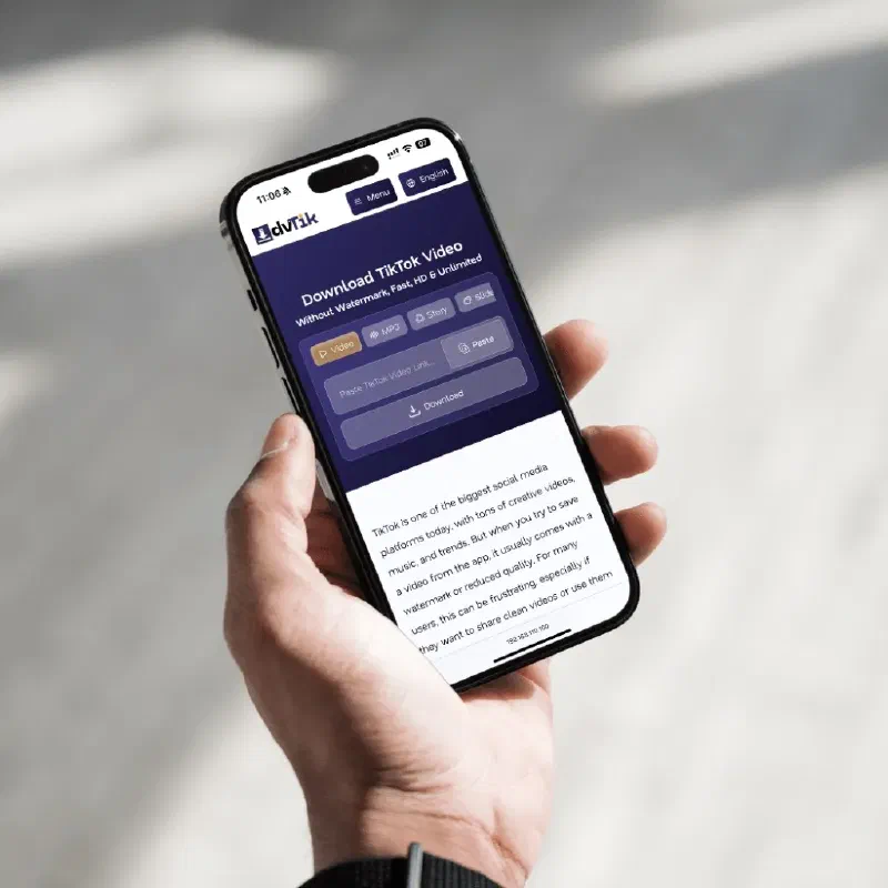 Tải Thumbnail TikTok trên iOS