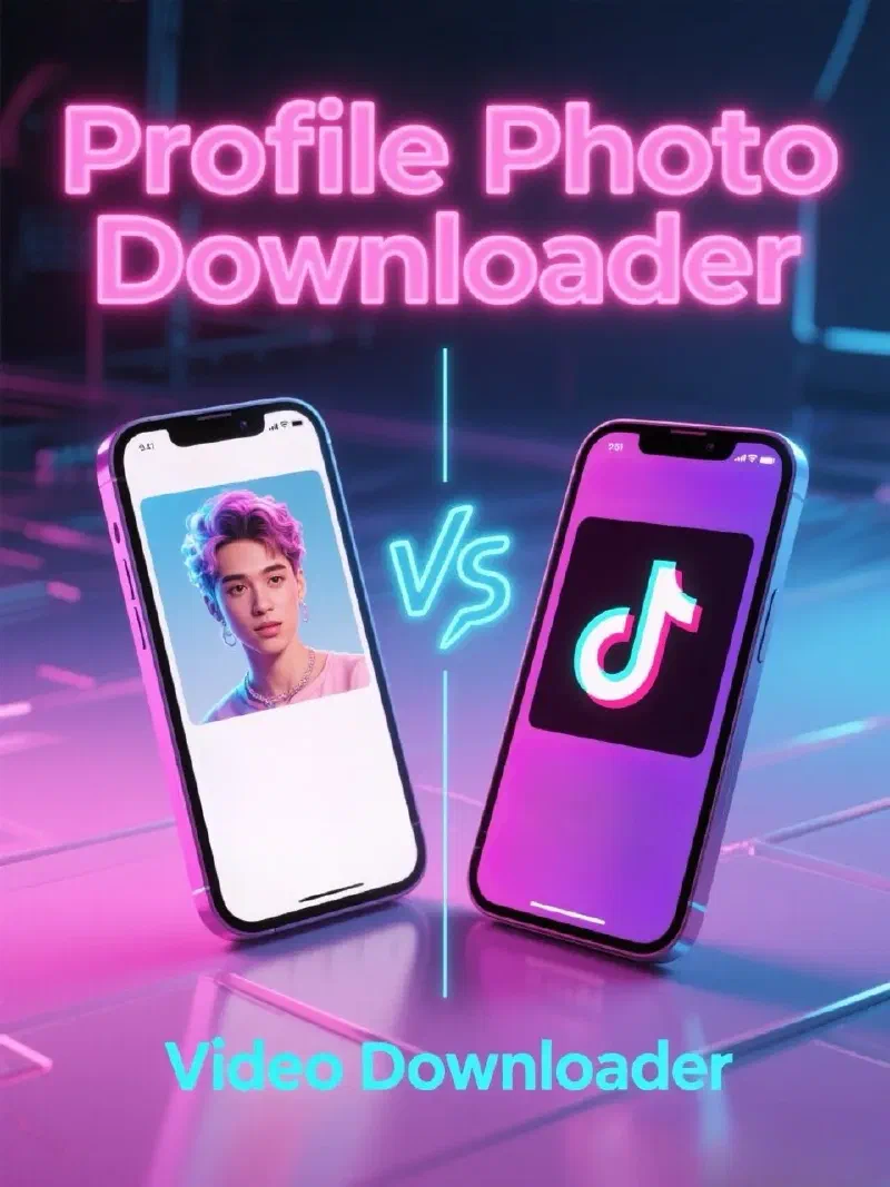 Perbedaan Pengunduh Profil TikTok dan Pengunduh Video TikTok